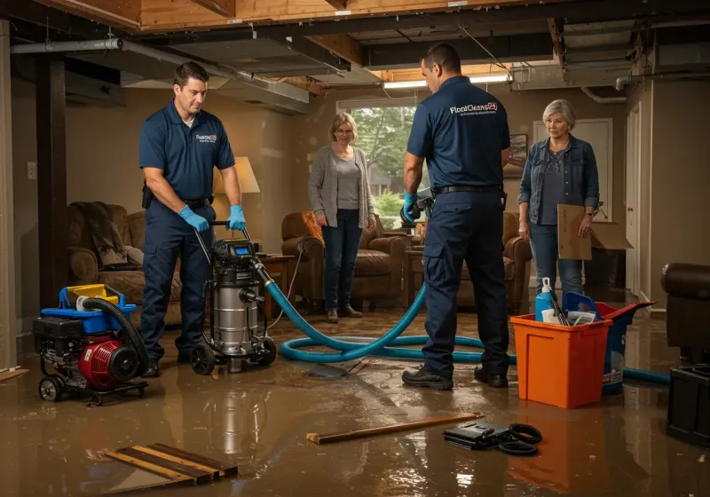 Basement Water Extraction and Removal Techniques process in Sweetser, IN